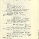 Il testo di Dolcenera con correzioni autografe di Fabrizio De André sui versi in genovese (Fondazione Fabrizio De André Onlus)