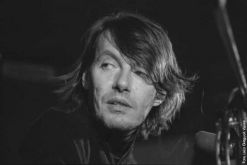 Fabrizio durante la sua prima tournée nel 1975/76