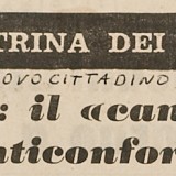 Estratto da «Il Nuovo Cittadino», 19 agosto 1965