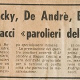 Estratto da «Il Corriere Mercantile», 15 ottobre 1969