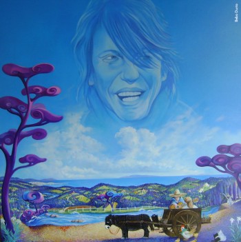 Bebo Durio, «Anime salve», olio su tela, 2008