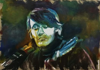 Laura Martinelli. Olio su tela, 50 x 70, 2018